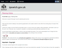 Tablet Screenshot of ppc.ipswich.gov.uk